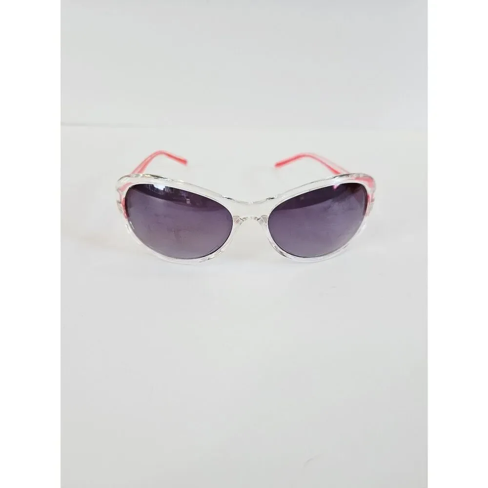 Vintage Dolce & Gabbana Wayfarer Red Large Gradient Frame Smoke Lens Sunglasses